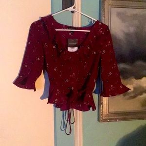 NWT Topshop Blouse Top